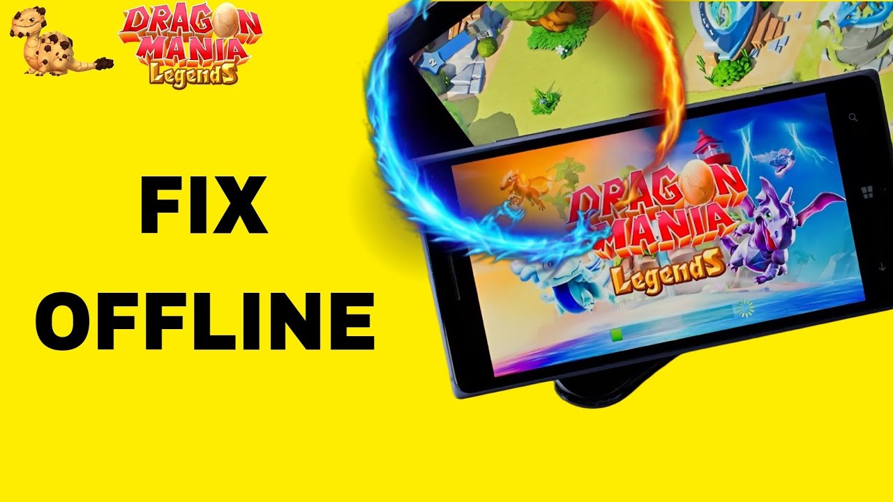 How To Fix And Solve Offline On Dragon Mania Legends App | Final Solution