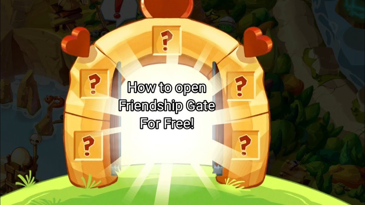 (Works FIRST TRY) How to open Friendship Gates in Angry Birds Epic For FREE!