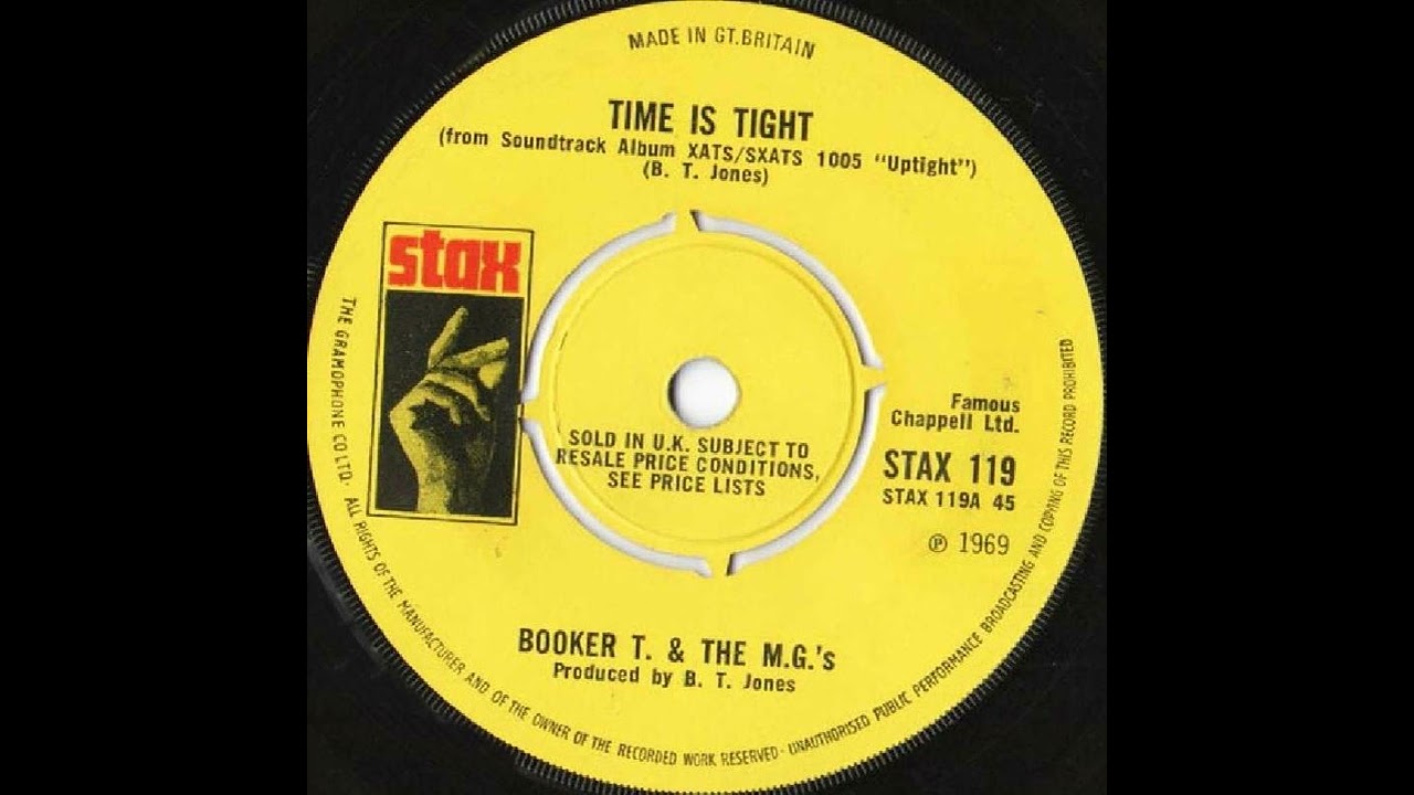 Booker T & The M.G.'s - Time Is Tight - UK Stax Records Published 1969