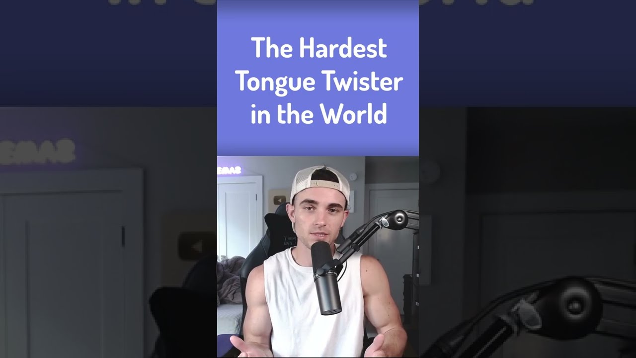Can you say the world's hardest tongue twister?