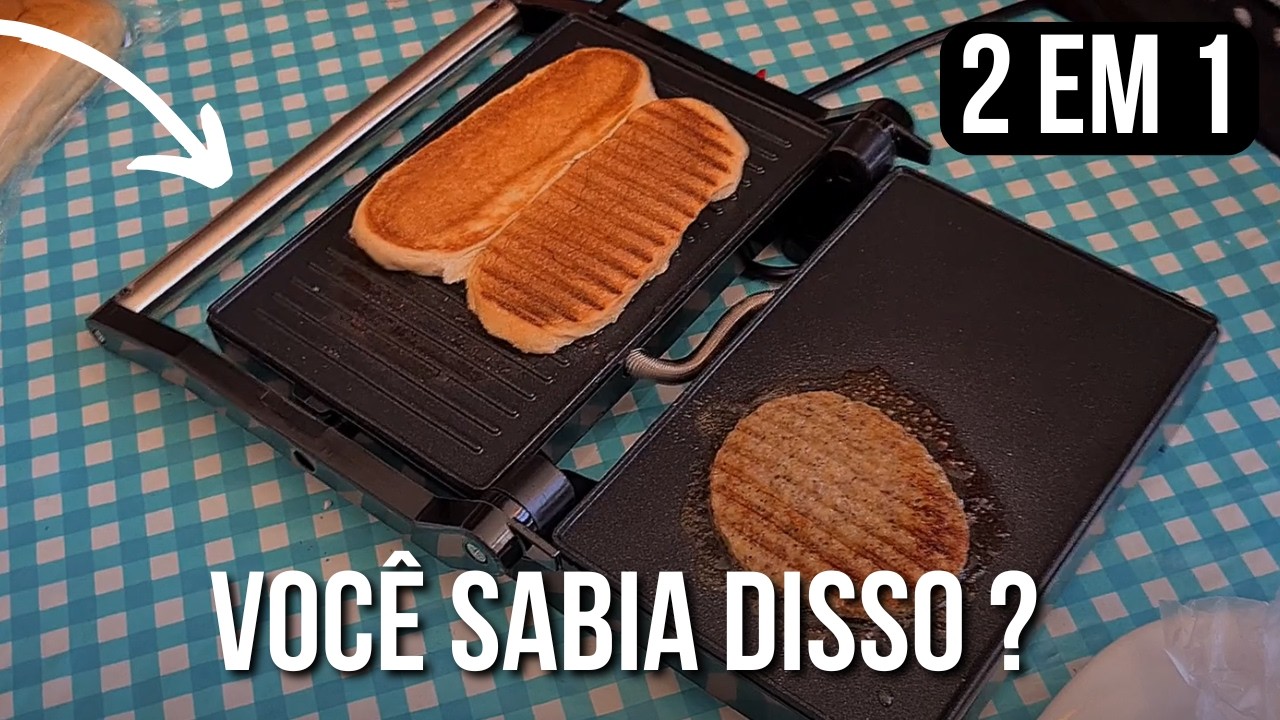 Usei o Grill 2 em 1 da Oster e Fiquei Surpreso!