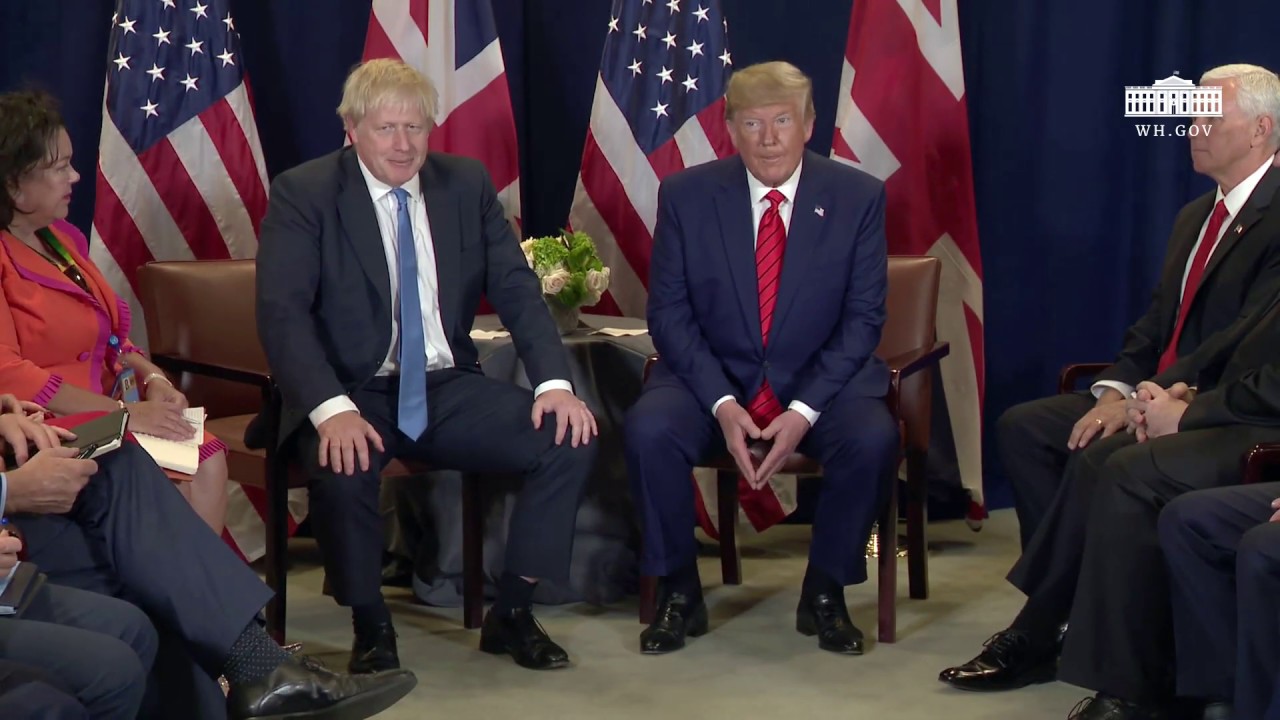 President Trump Bilateral Meeting with the Prime Minister of the United Kingdom of Great Britain