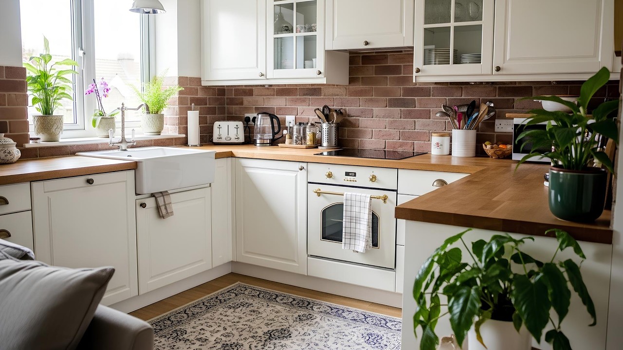Sunlit Kitchen Tour  Embrace the Warmth of Farmhouse Style