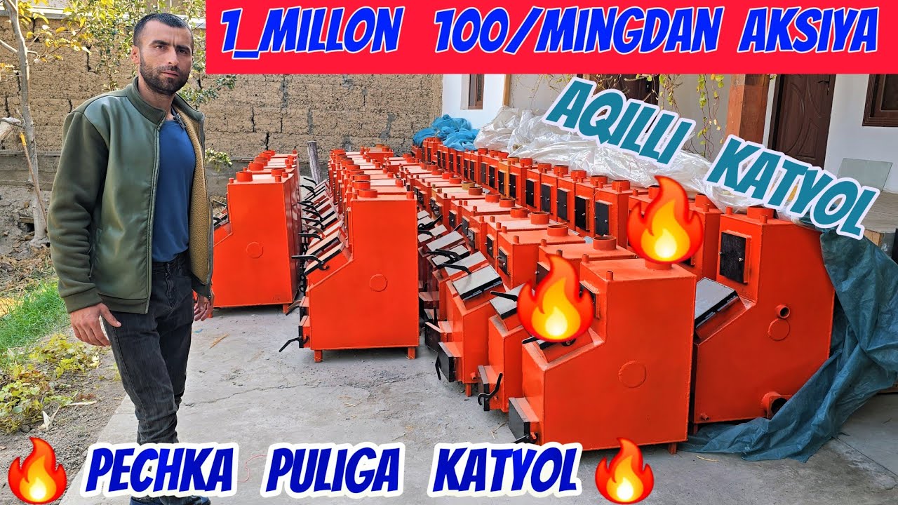 AKSIYA 🔥 Pechka Puliga KATYOL  Bundan Arzonini Topolmaysiz 23-Oktyabr, 2025