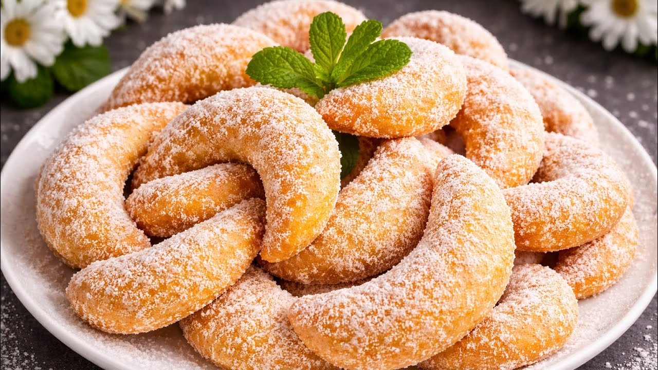 Стакан СЛИВКИ и 5 Минут!За Минуты кЧаю или Кофе!Самый Простой иВкусный Рецепт печенье🔥