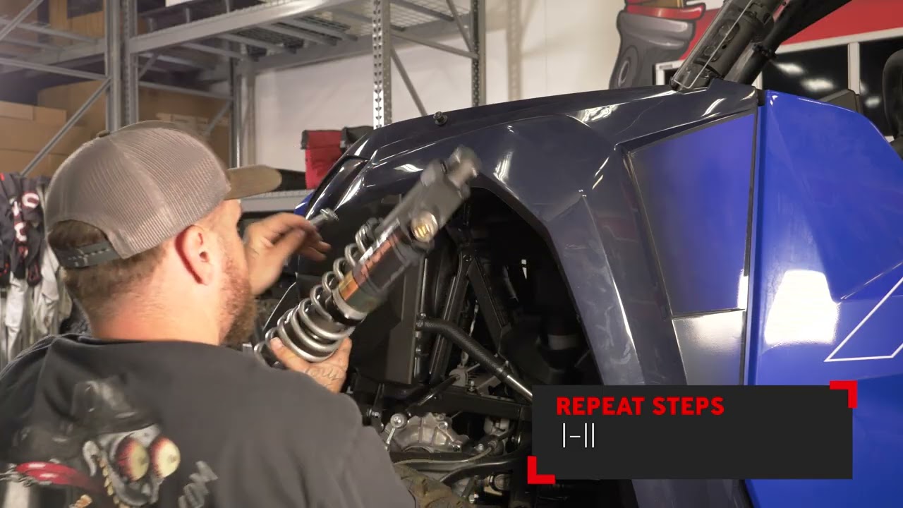 Как установить комплект ремней Shock Therapy Limit для Yamaha Wolverine RMAX 1000