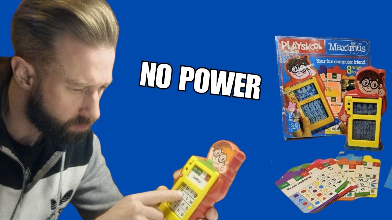 Repairing FAULTY Playskool Maximus Computer Toy