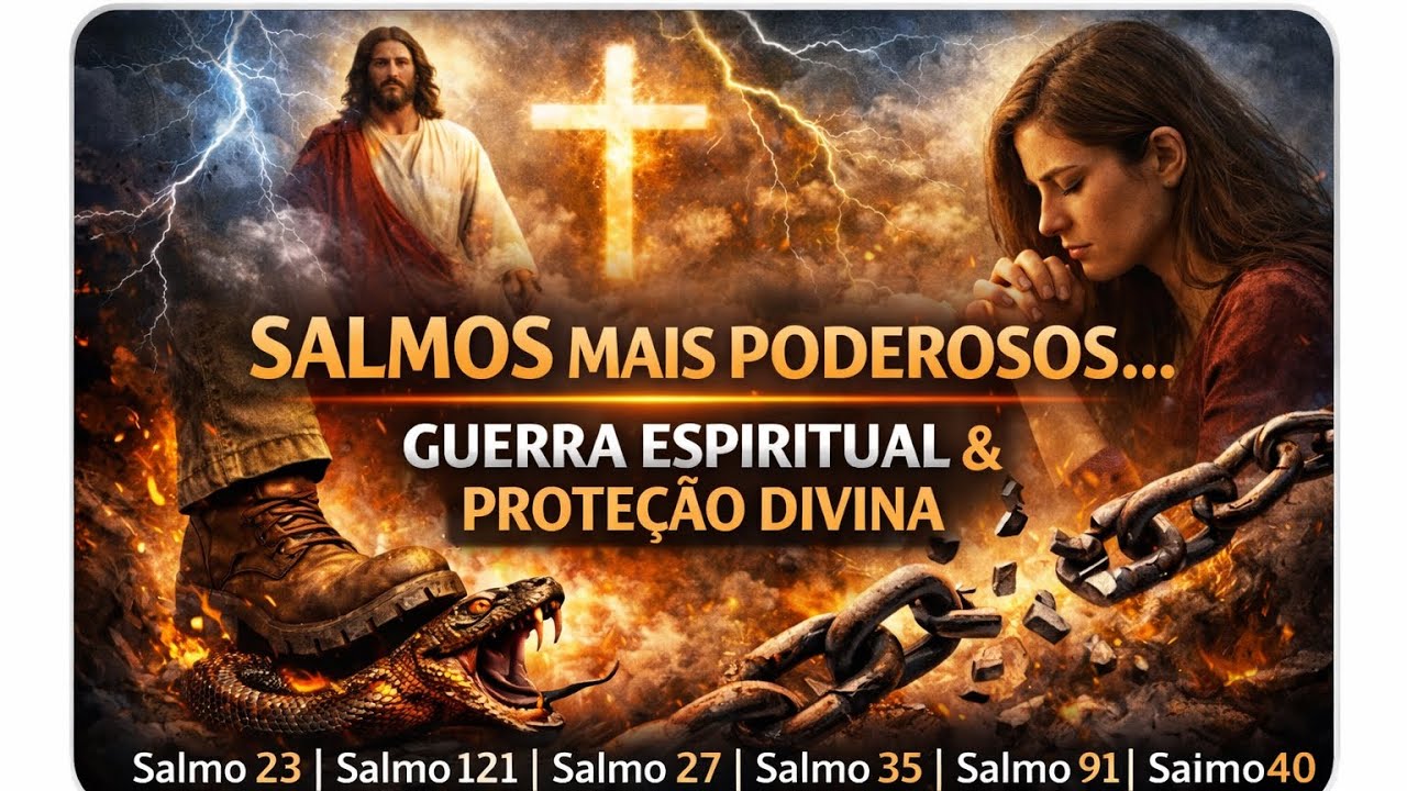 NÃO ASSISTA SEM ORAR: Os Salmos Mais Poderosos Para Proteção Divina