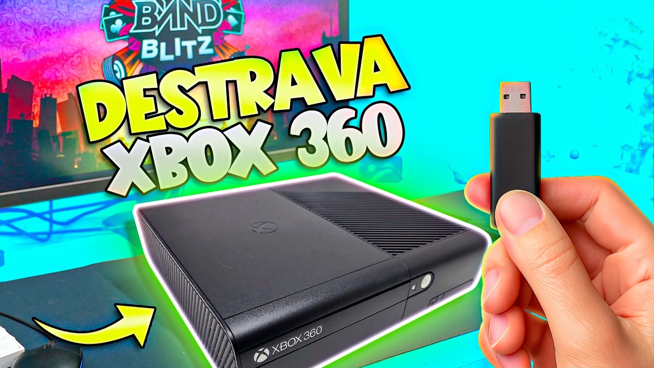 SAIU! Como destravar QUALQUER Xbox 360 em 2025! 🔓 (Passo a Passo)