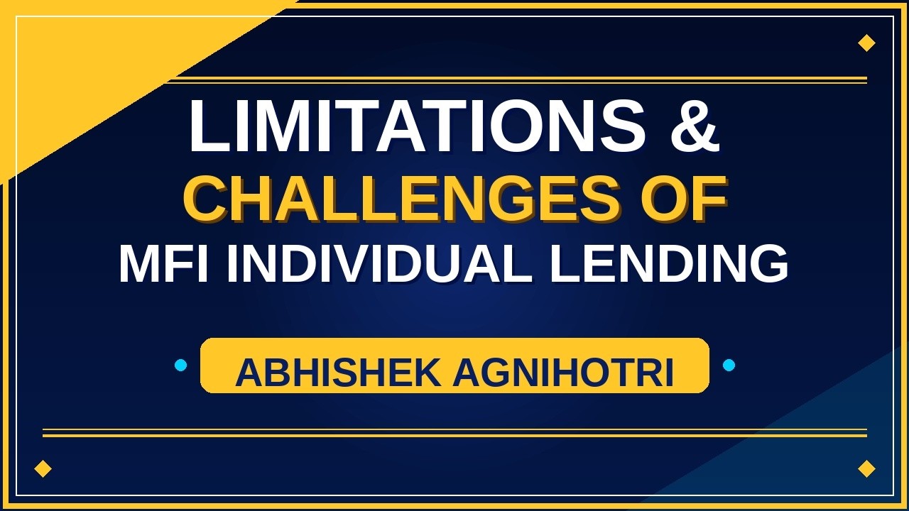 Limitations & Challenges of MFI Individual Lending | Microfinance Explained | College Presentation