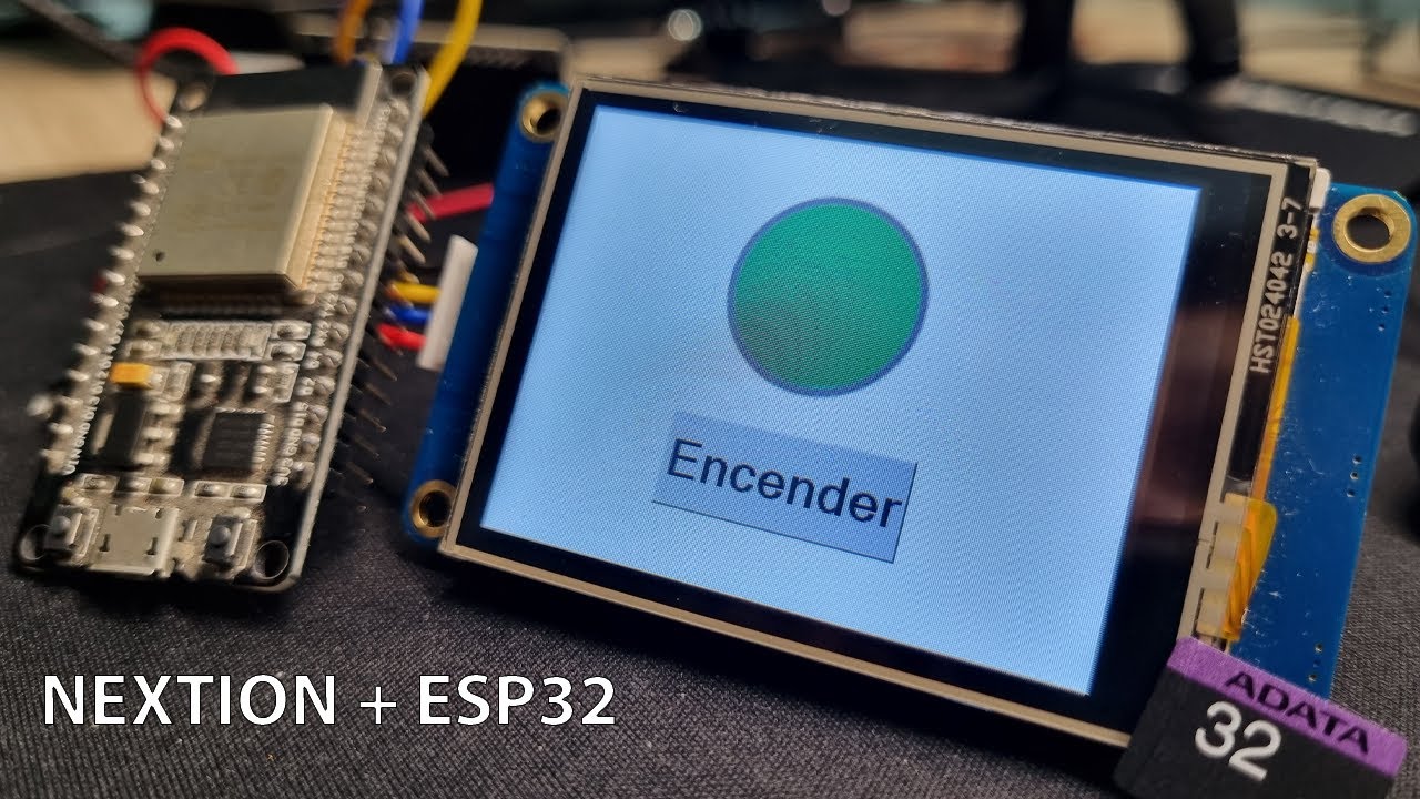Esp32 + Display TFT Nextion