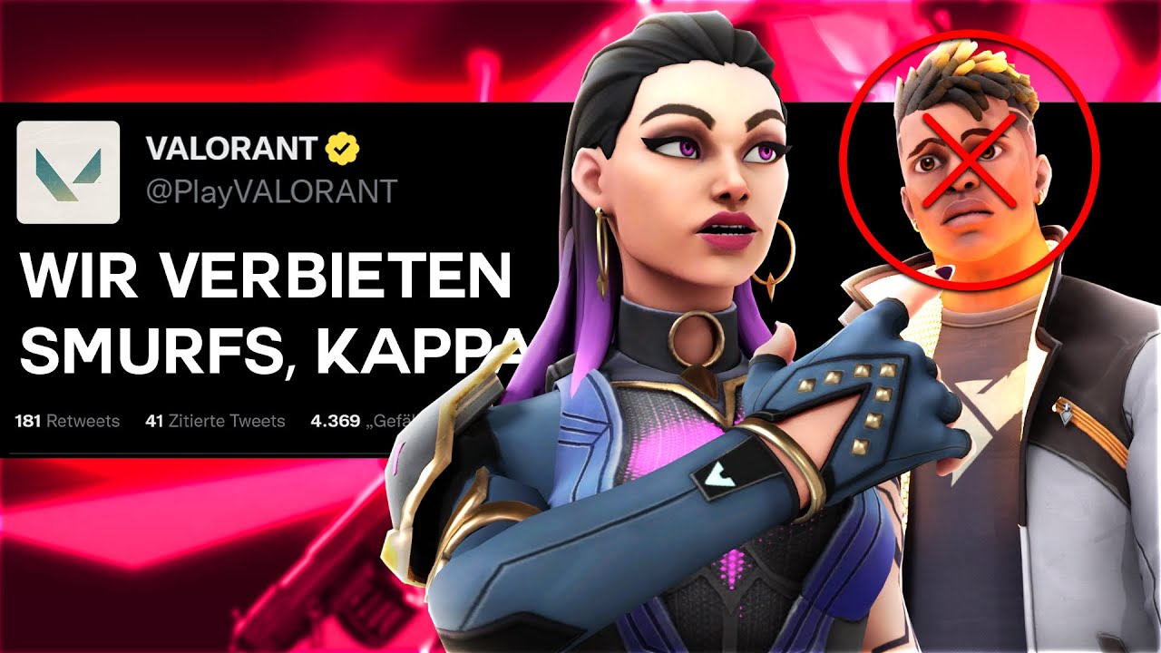 NIE WIEDER SMURFS? Valorant Update von Riot