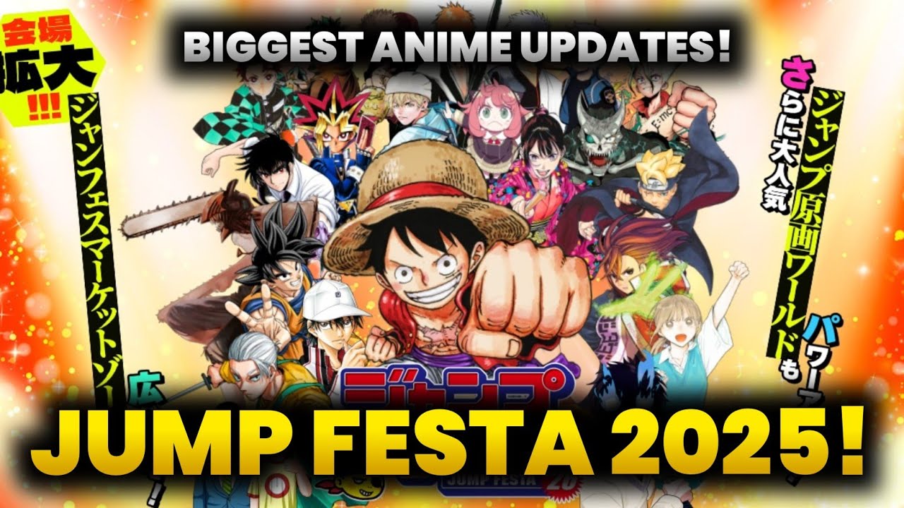 Biggest Anime News from Jump Festa 2025 🔥 4 Major Anime Updates!