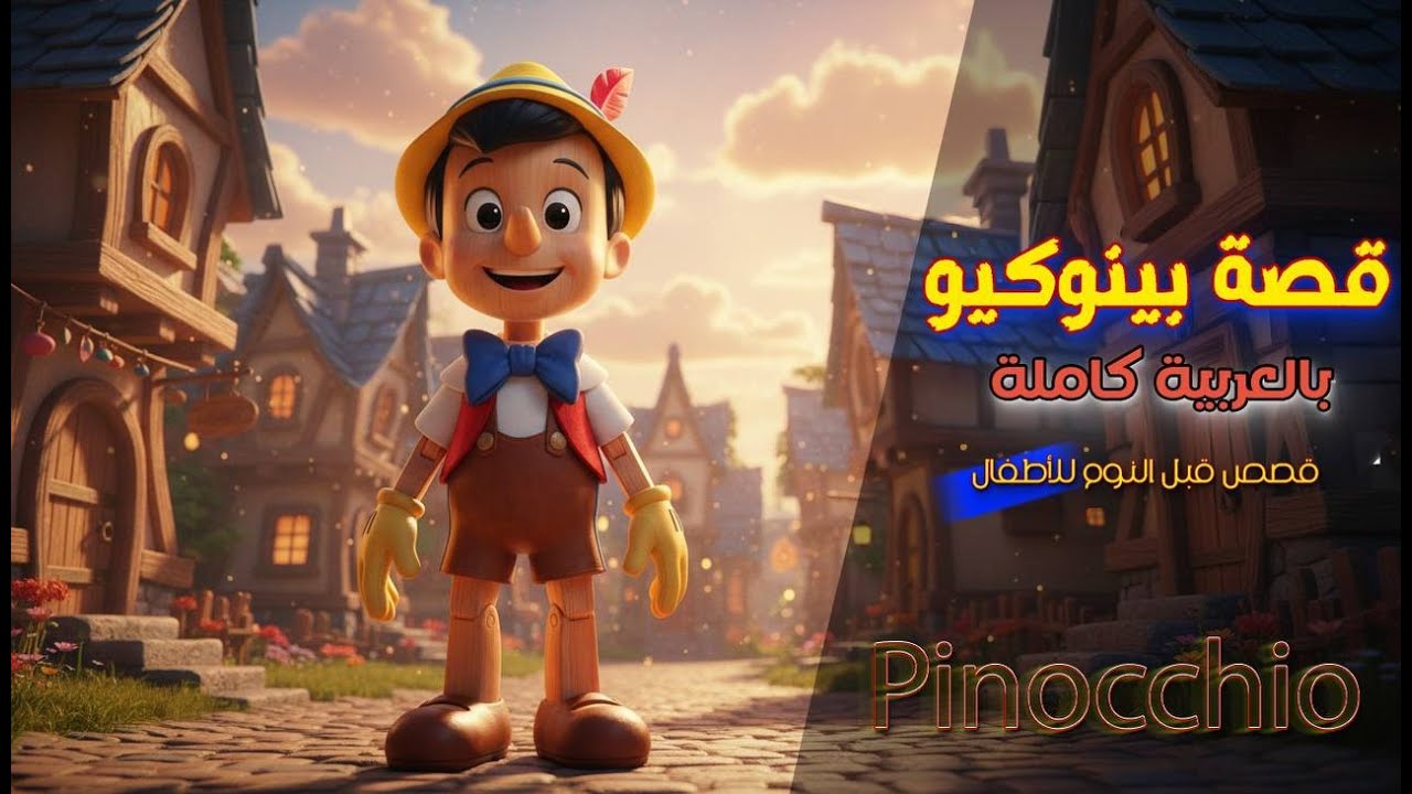 قصة بينوكيو بالعربية كاملة | قصص قبل النوم للأطفال - #كرتون_بينوكيو_بالعربي_كامل