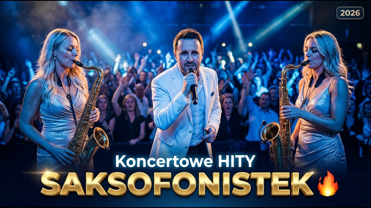 Popularne Wersje Koncertowe na Saksofonie HITY 2026 (Daj mi noc, Chce się budzić tylko z tobą i inne