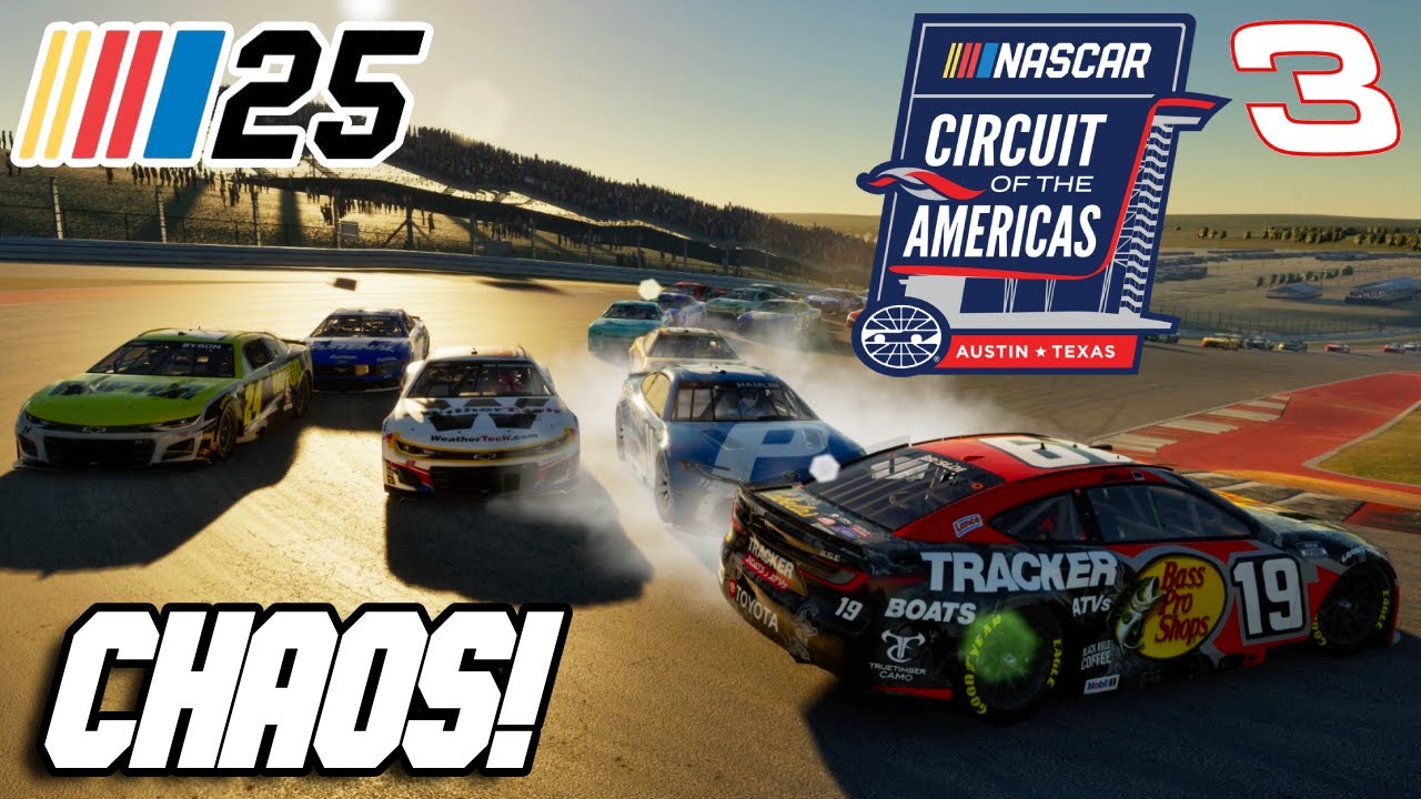 САМАЯ СЛОЖНАЯ ТРАССА В ИГРЕ?!? | Сезон чемпионата NASCAR 25