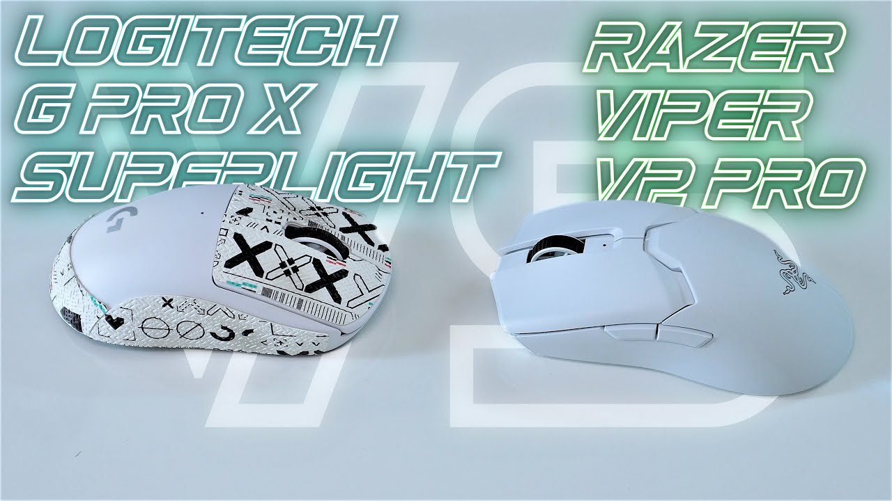 Logitech G Pro X Superlight VS Razer Viper V2 Pro. Review. Which one is the best?