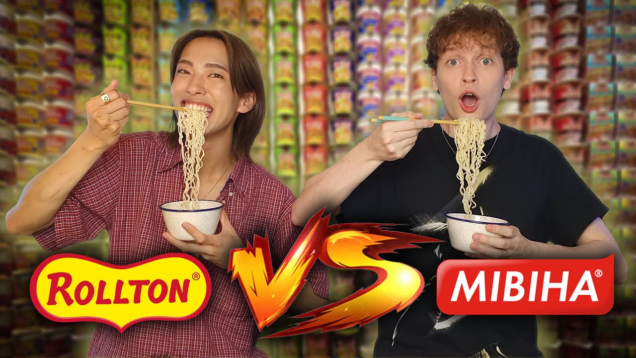 Mivina vs. Rollton: Ukrainian Instant Noodles // Ї-MORE // ENG, UA sub