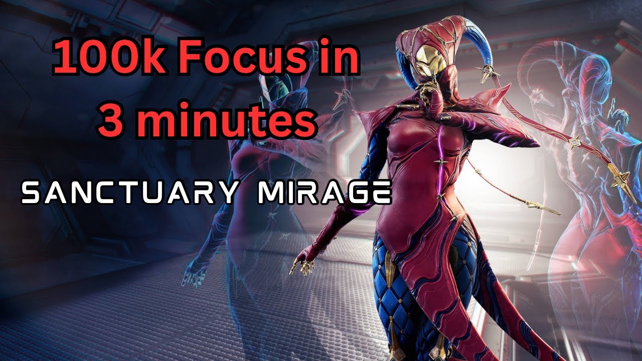 Mirage Focus Farm Build | Warframe