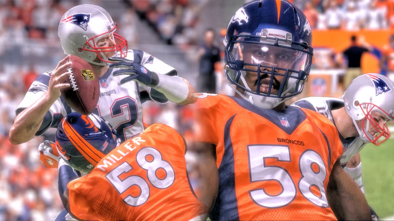 VON MILLER CRUSHES TOM BRADY! Madden 16 Career Mode Gameplay Ep. 2