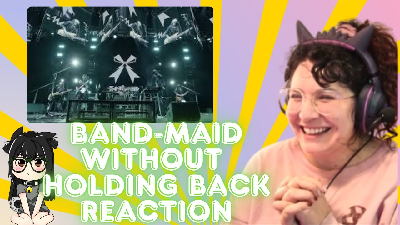 Реакция на выступление Band-Maid / Without Holding Back (Official Live Video)