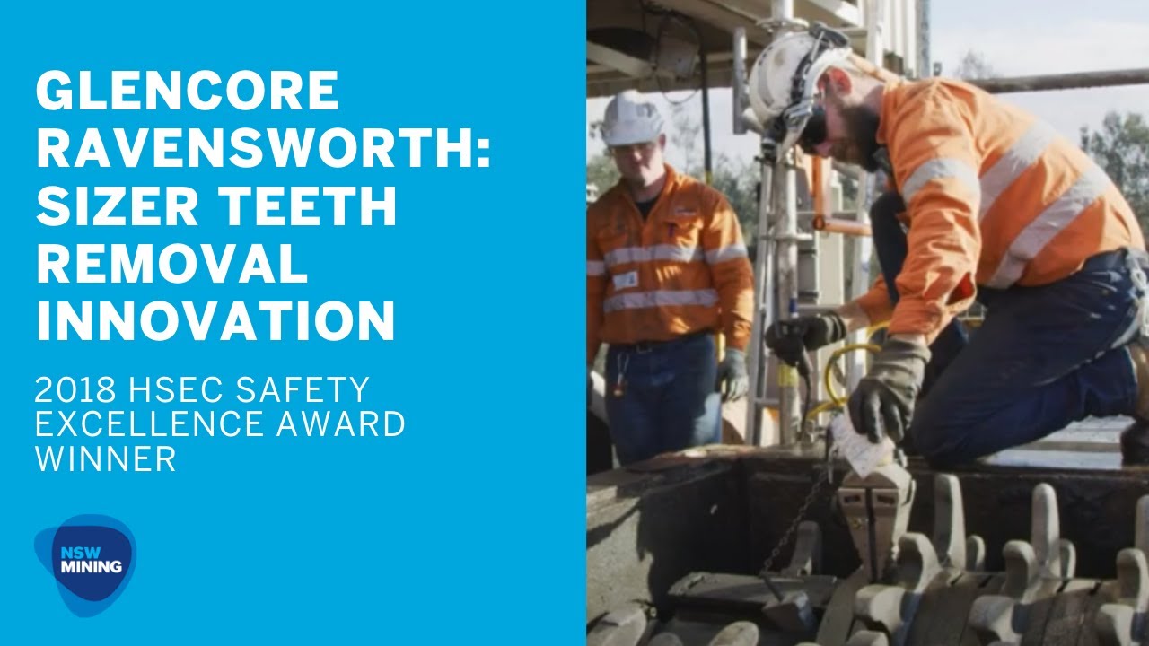 Glencore Ravensworth: Sizer Teeth Removal Innovation [2018 NSW Mining HSEC Awards]