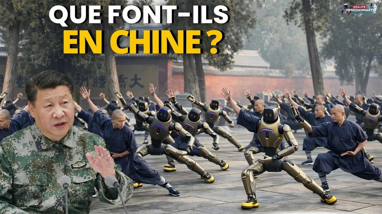 La Chine étonne le monde avec des robots humanoïdes experts en Kung-fu | Elon Musk vise la Lune