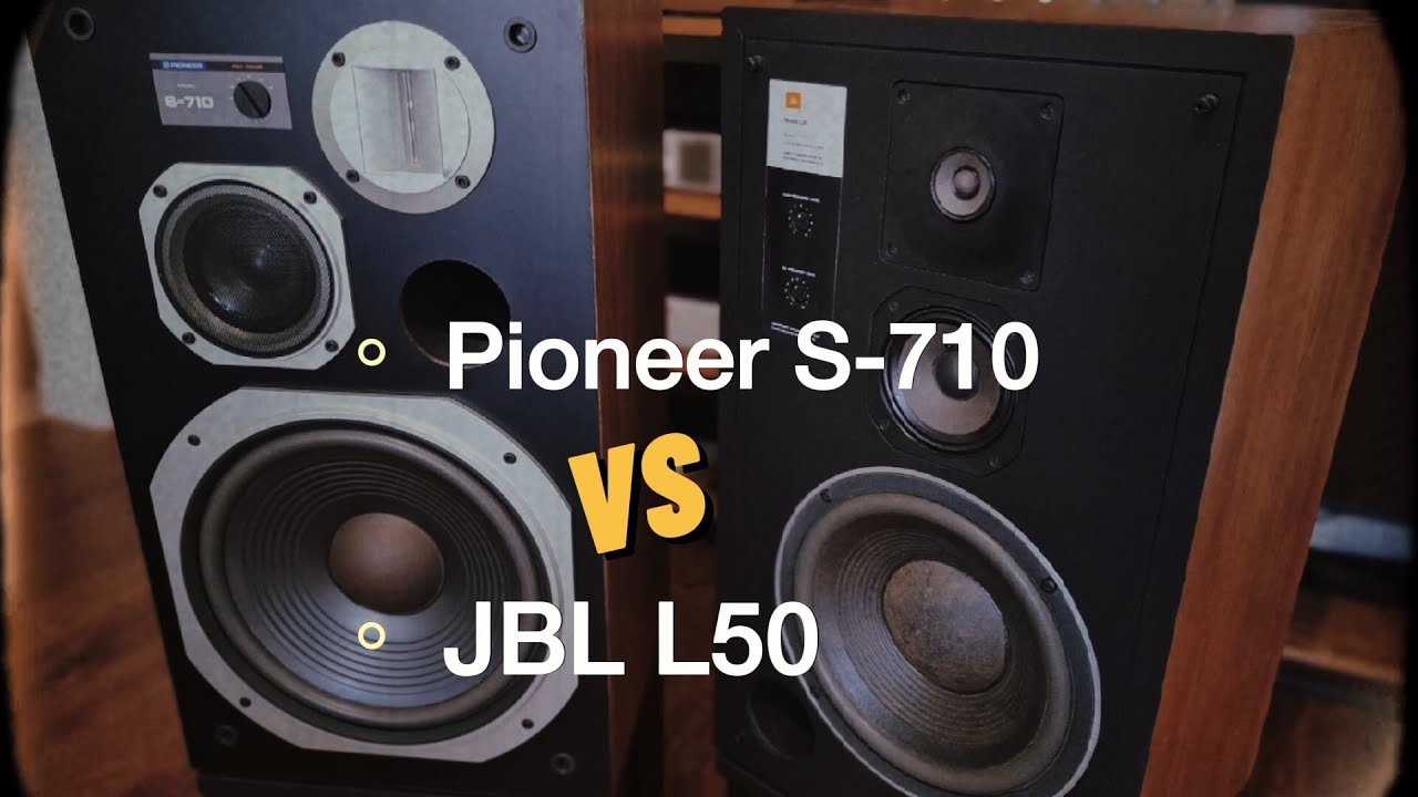 Pioneer S-710 VS JBL L50, Petit duel Reggae / Trip-Hop / Électro / Boombap