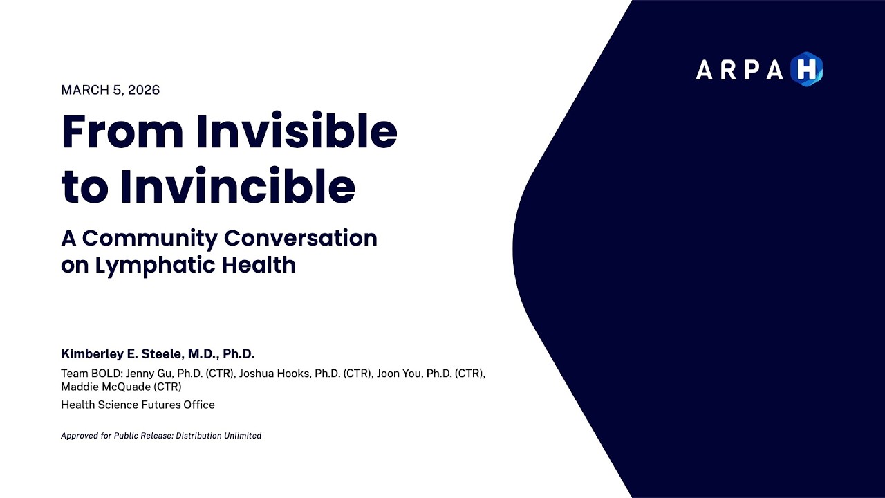 From Invisible to Invincible: A Community Conversation on Lymphatic Health (3/5/2026)