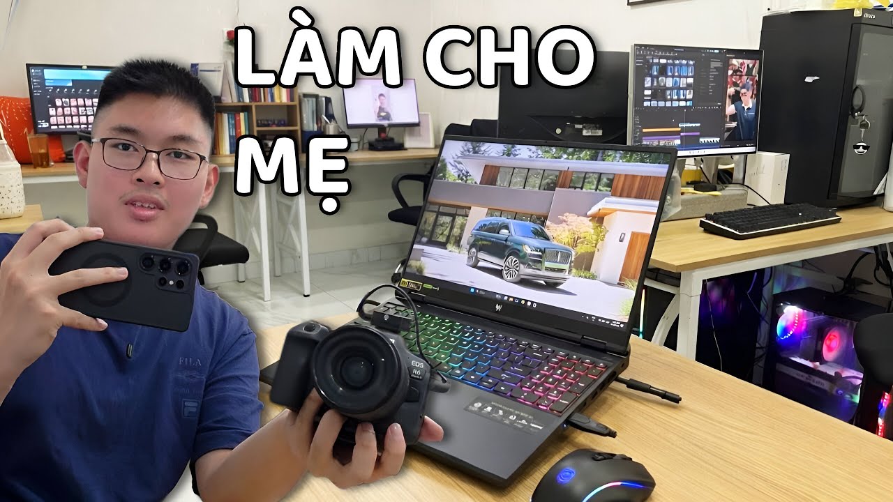 WORK VLOG: Setup 100 TRIỆU Làm Marketing Công Ty Gia Đình (Thực Tế)