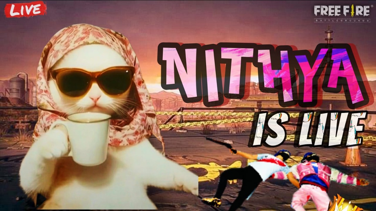 Nithya Gaming🤍🔥||GIRLGAMER|| LIVESTREAM||FREEFIRE