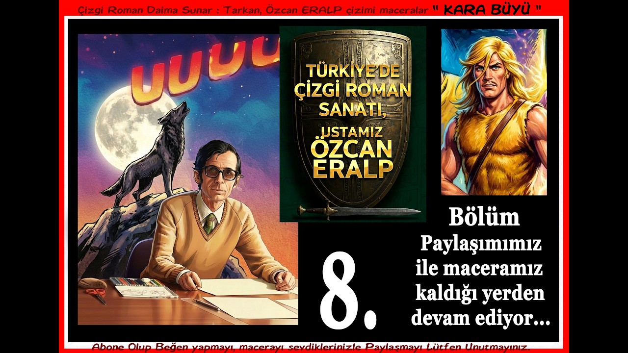 Tarkan çizgi roman, 