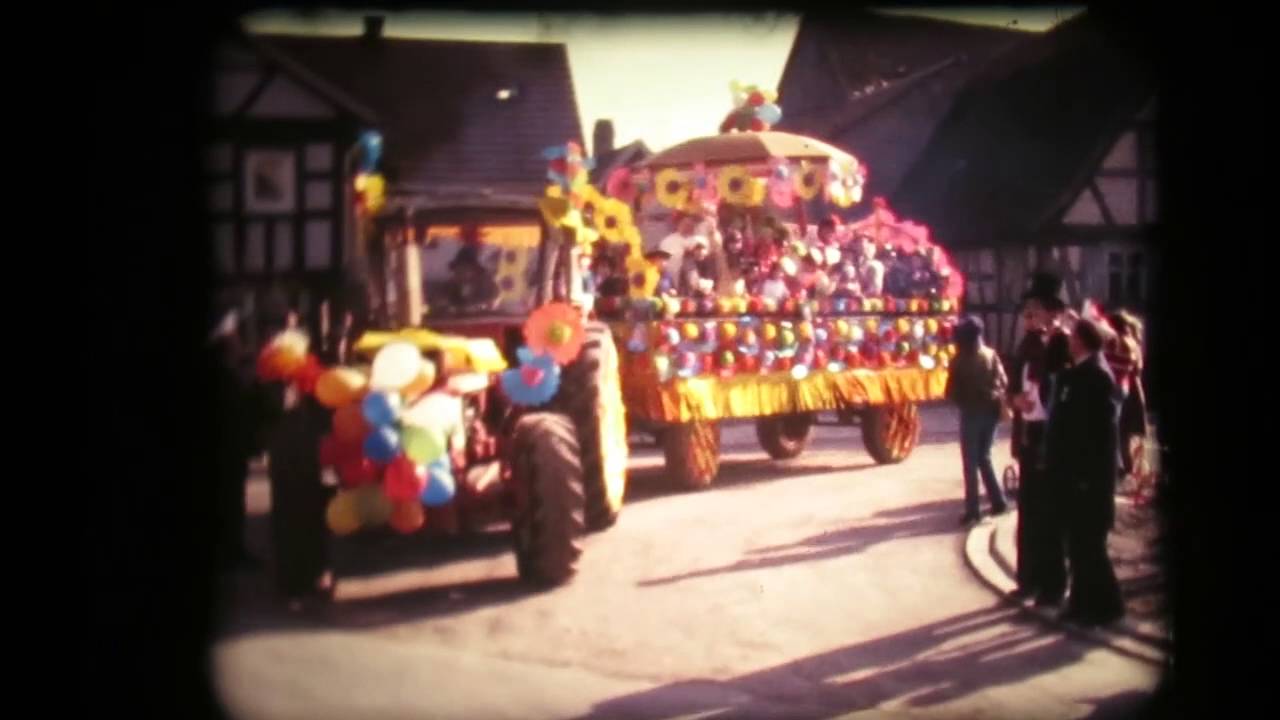 Fasching in Untermerzbach 1980
