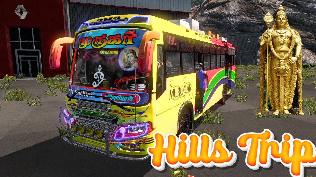 HILLS TRIP - MURUGAR BUS Euro Truck Simulator 2 - GIRLGAMER