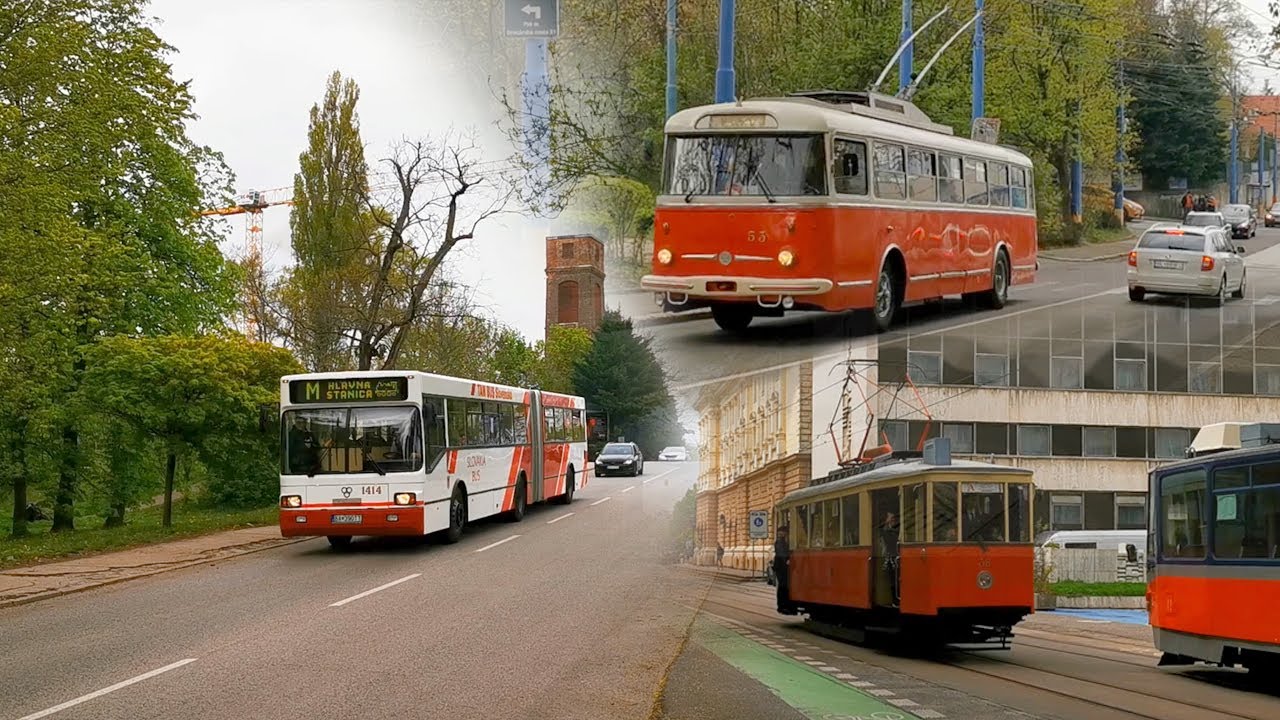 Historischer Verkehr in Bratislava (Bratislavské mestské dni 2022)