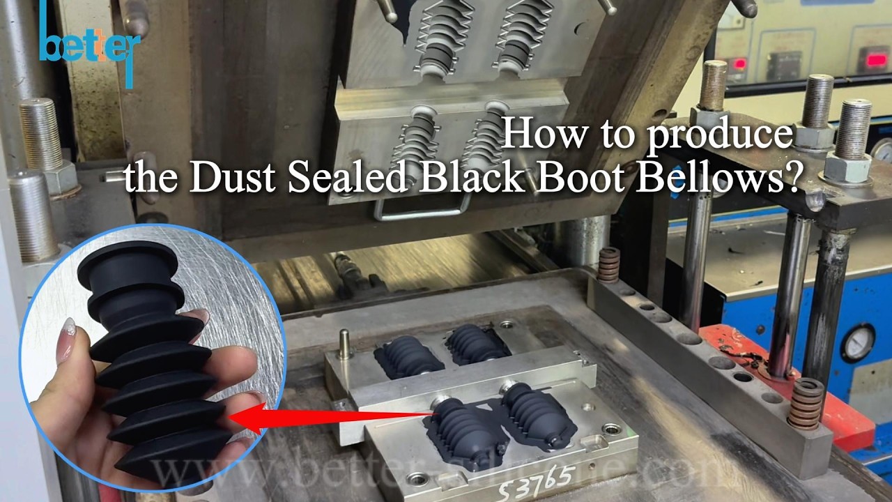 How to produce the High-Quality Dust Sealed Black Boot Bellows?