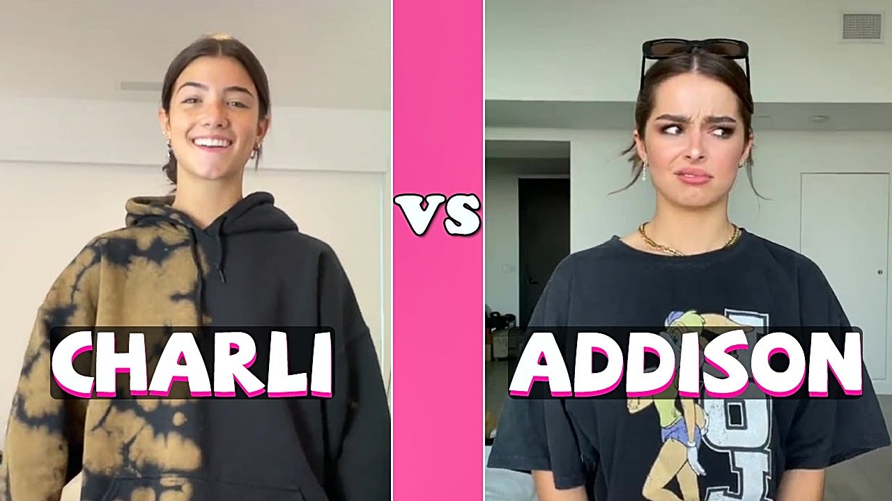 Charli D&rsquo;amelio Vs Addison Rae TikTok Dance Battle (10 Minutes)