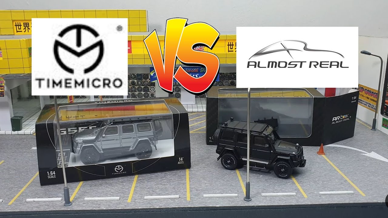 Mercedes Benz Brabus G550 Adventure 4x4 | Brand COMPARISON | Time Micro VS Almost Real