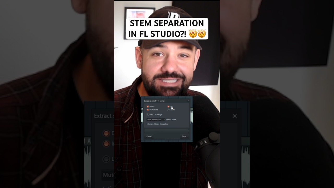 FL Studio now has Stem Separation 🤯