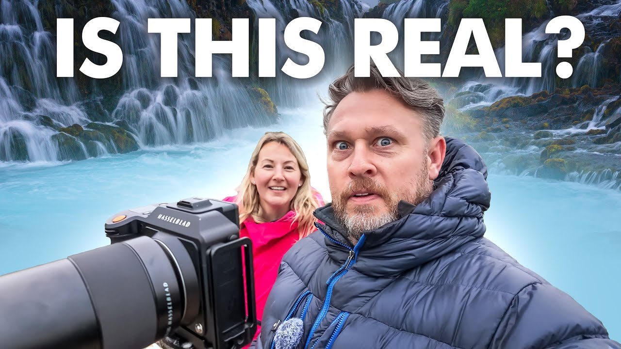 I Can't Believe This Place Is Real - Bruarfoss Waterfall