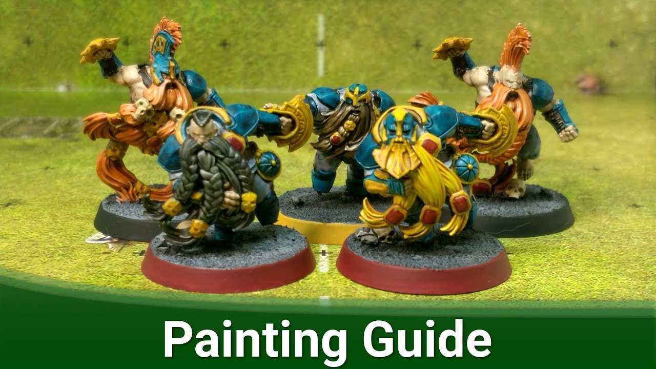 Dwarf Giants (Blood Bowl Dwarves) | Painting Guide