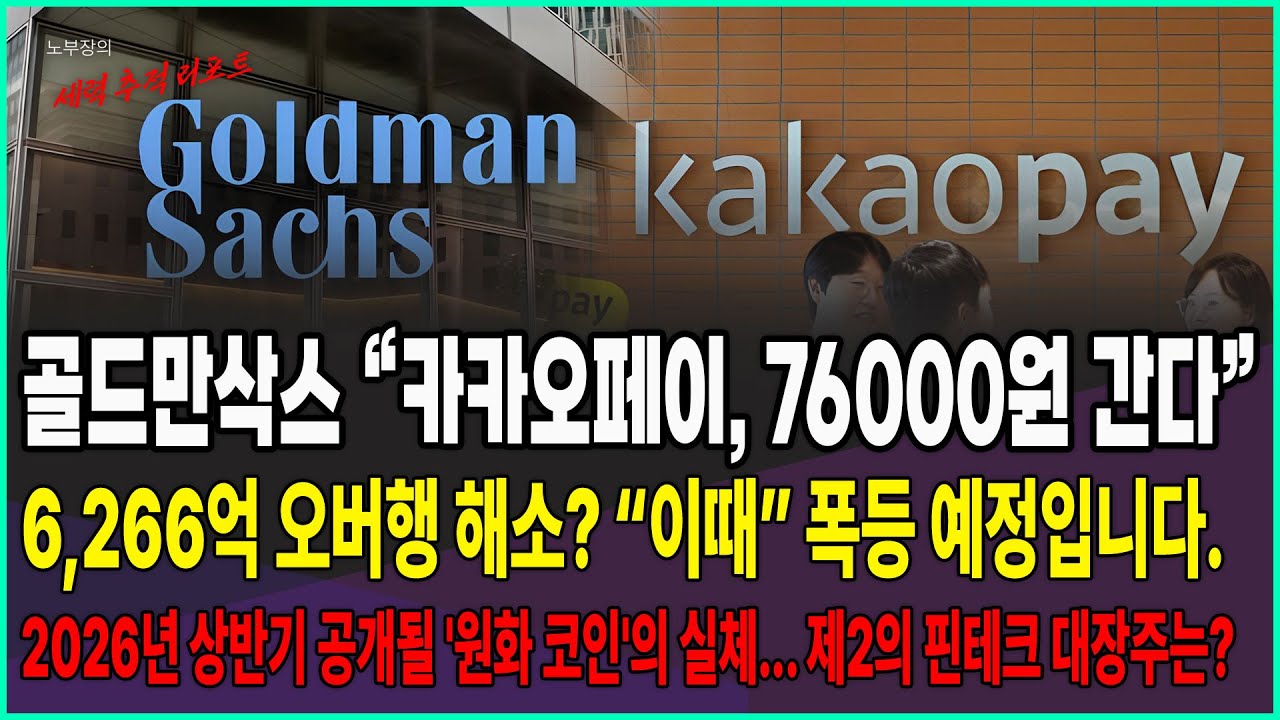 [카카오페이 주가전망] 골드만삭스 