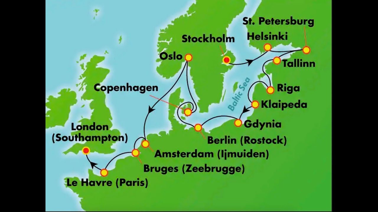 BALTIC SEA CRUISE the 15-day Video Diary,  August 2019