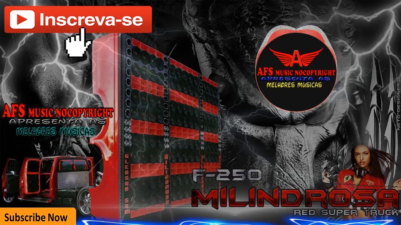 🔵 CD F250 MILINDROSA RED SUPER TRUCK  2018  ,BY O ARASTA POVAO  DJARI