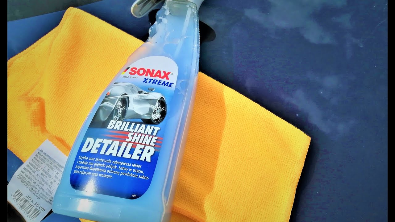 TEST Sonax Brilliant Shine Detailer BEST QD