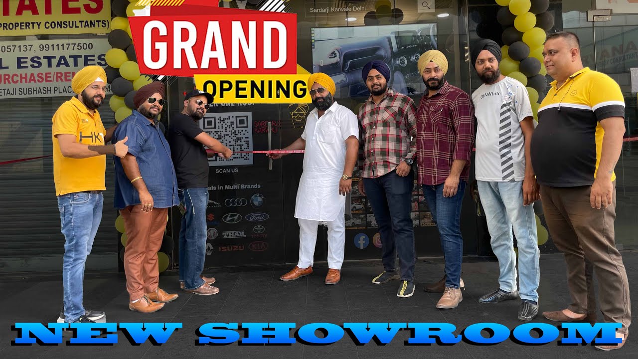 GRAND OPENING WITH @MyCountryMyRide|NEED BLESSINGS FOR NEW SHOWROOM AT SAME LOCATION NDM-2 DELHI