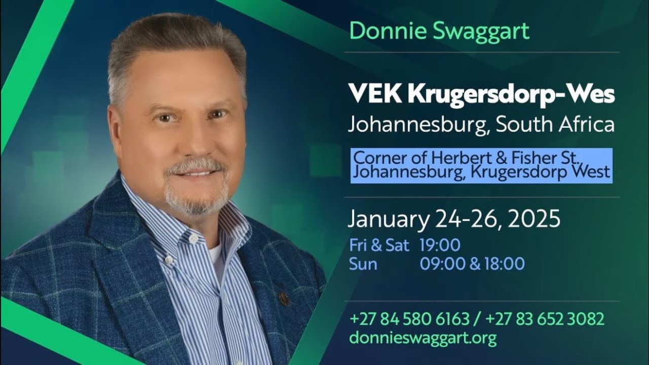 Special Live Broadcast  - Volle Evangelie Kerk Krugersdorp Wes
