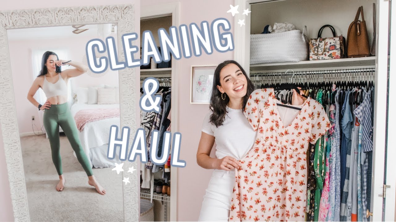 QUARANTINE VLOG! Organizing + Old Navy Active Haul