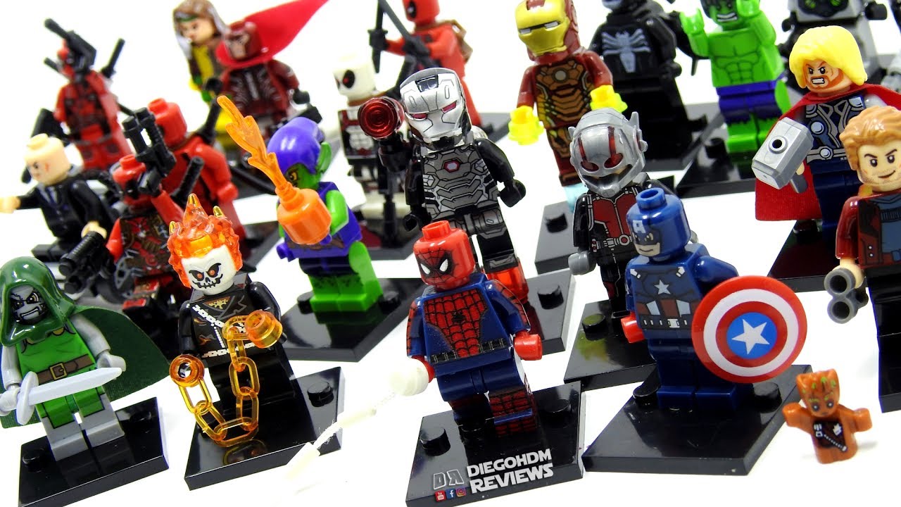 LEGO Marvel Minifiguras Review BR / DiegoHDM