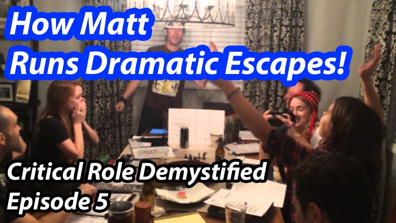 Running an Escape Scene Without Initiative - Vox Machina, Ep. 5 | Critical Role Demystified